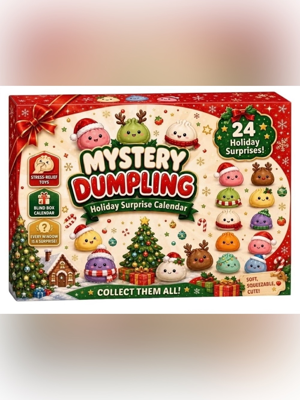 Mystery Dumpling Holiday Surprise Advent Calendar - 2026